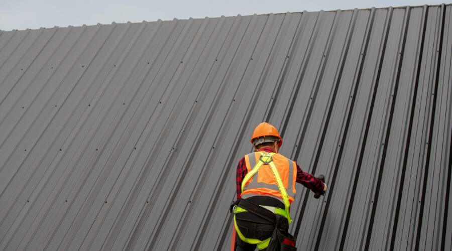 Professional metal roof installation services in Plymouth, NY